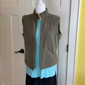 Columbia microsuede vest